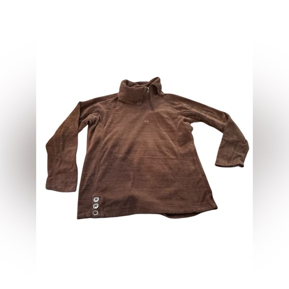 Avalanche Brown Knit Velour outer layer so soft and comfy XL GUC - Picture 1 of 5